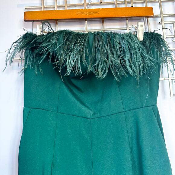 SAYLOR Lelaina Jumpsuit Evergreen Emerald Size Medium M - Sold Out! - Picture 4 of 14